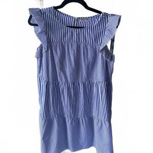 Chic Striped Tiered dress